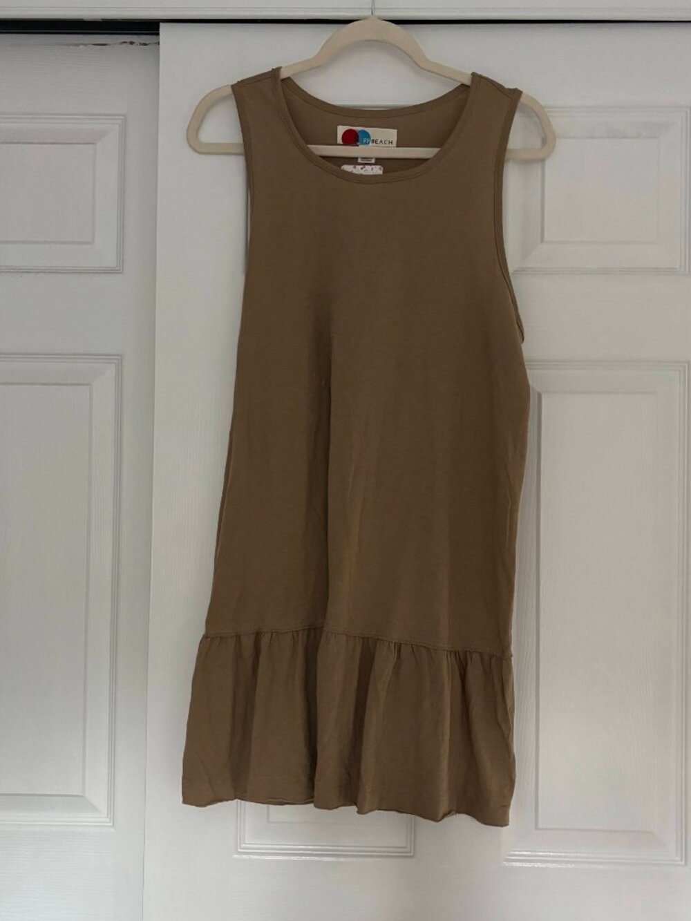 New With Tags Brown Medium Free People Beach Cover Up Dress